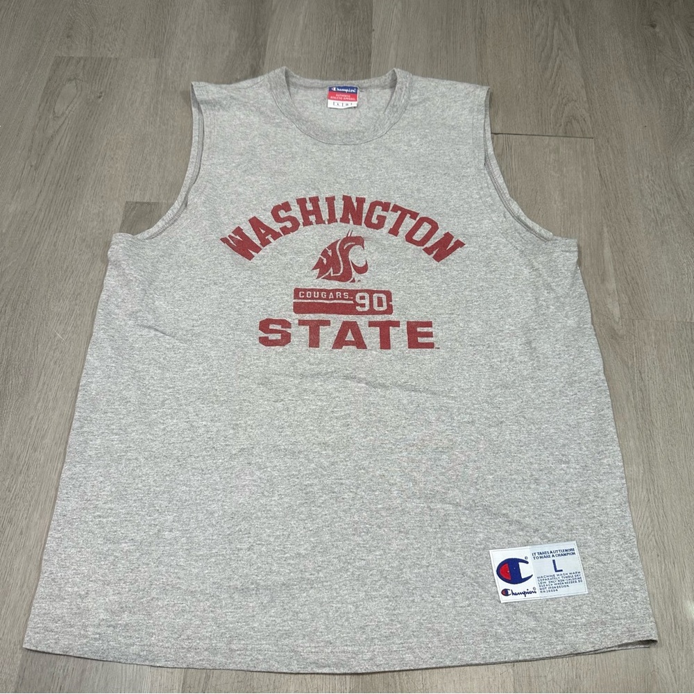 vintage washington state cougars Tank‎ Shirt Men’s Size Large College Sports